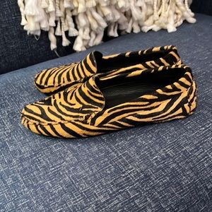 MGemi tiger pony hair drivers. Size 42.